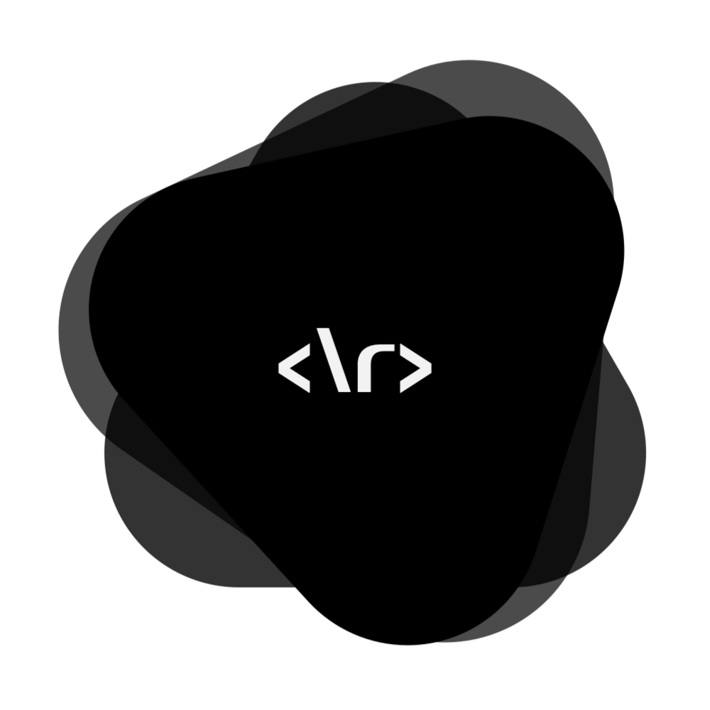 rari.me's black logo